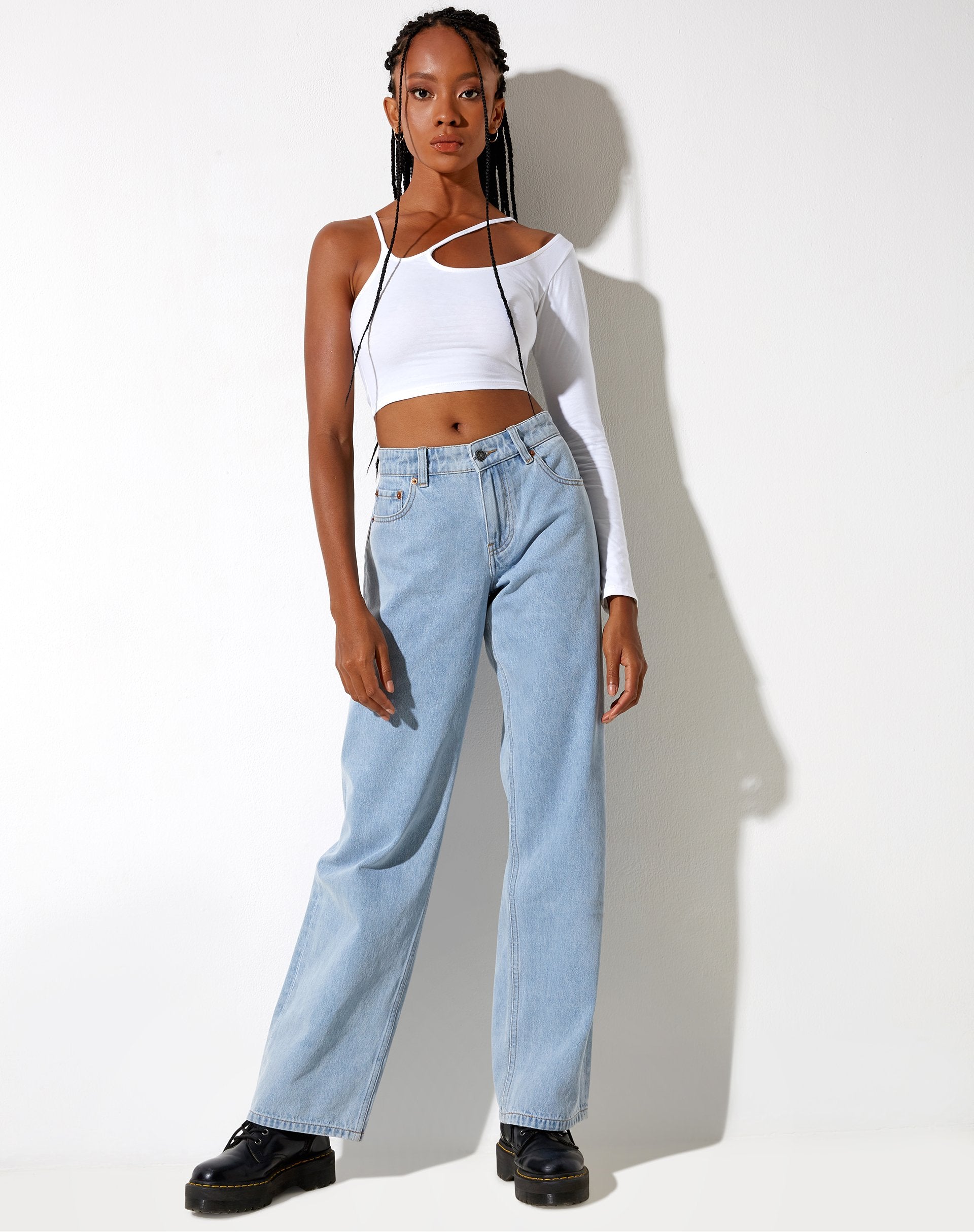Immagine di Biase Crop Top in bianco