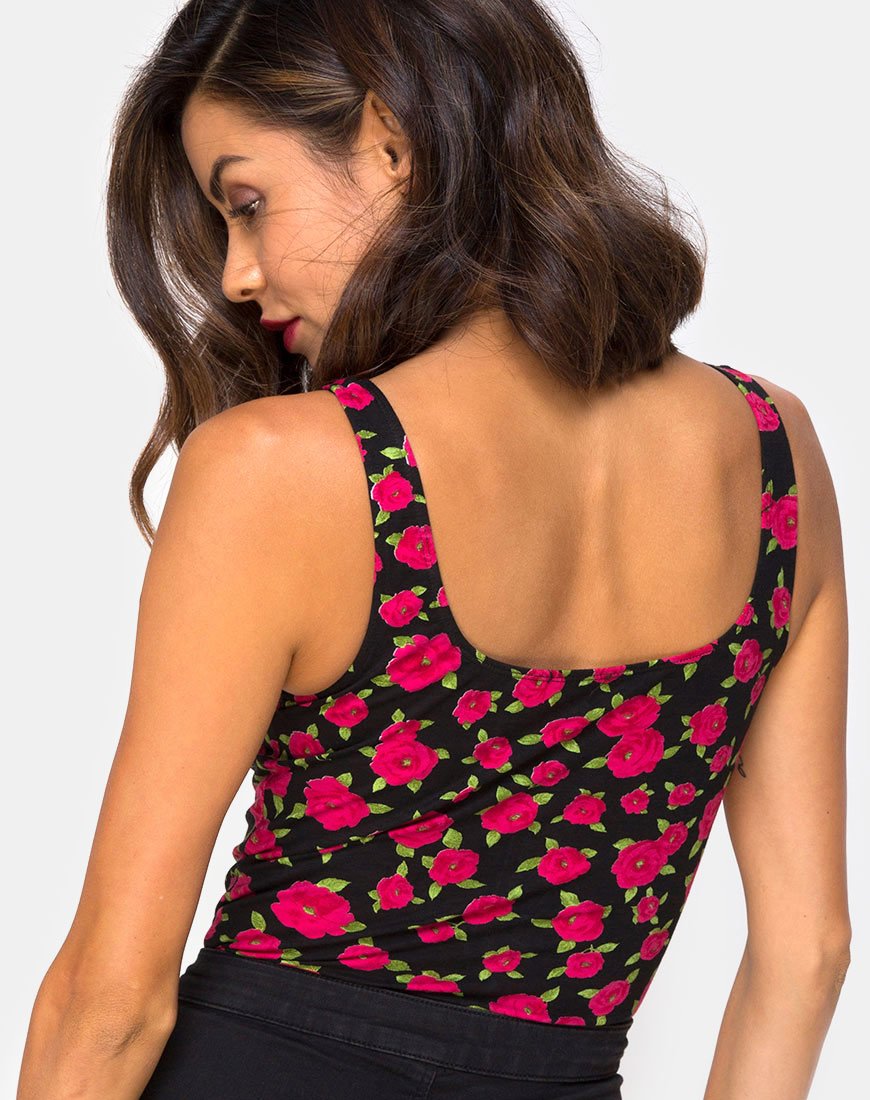 Immagine di Bida Bodice in Red Bloom
