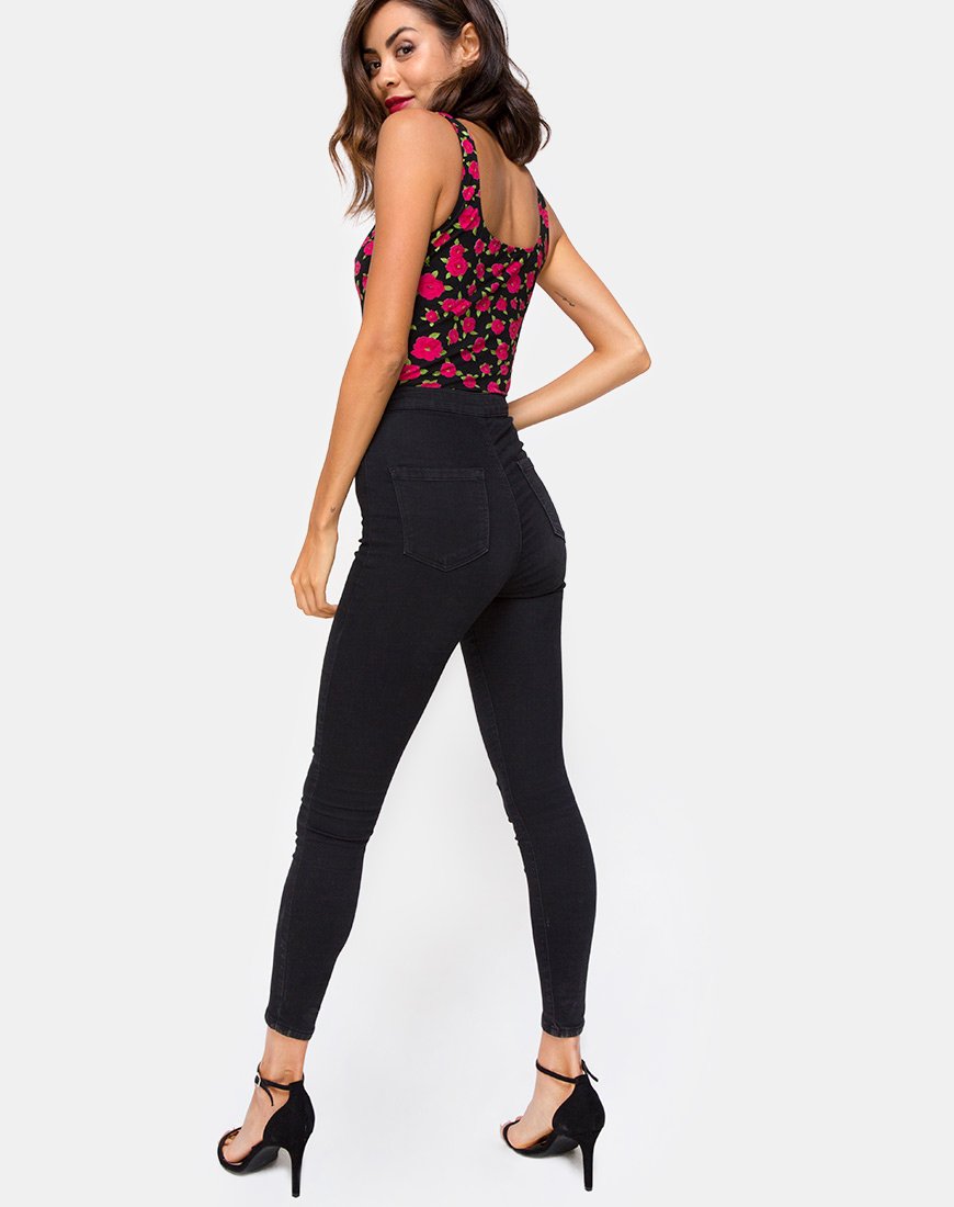 Immagine di Bida Bodice in Red Bloom
