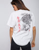Immagine di Big Boy Tee in HK Night Life Bianco