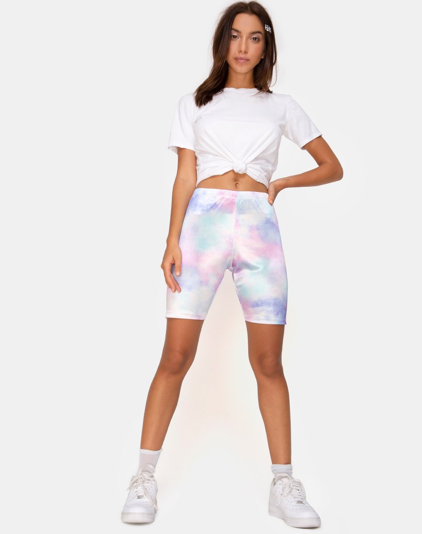 Immagine di Bike Short in Pastel Tie Dye