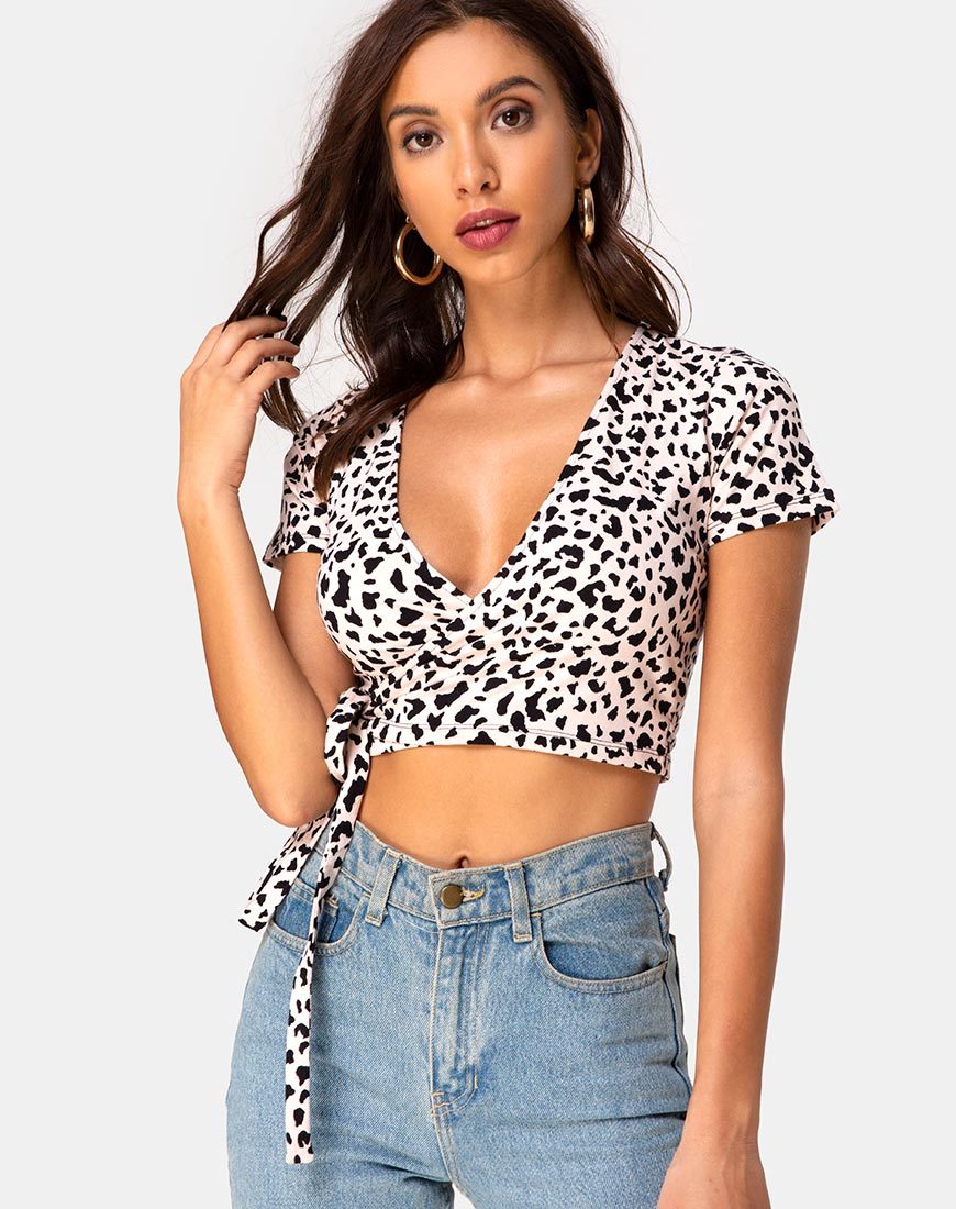 Crop Top Bilen in Wild Thing