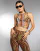 Immagine di MOTEL X IRIS Birka Gilet Top in Earthy Gradient