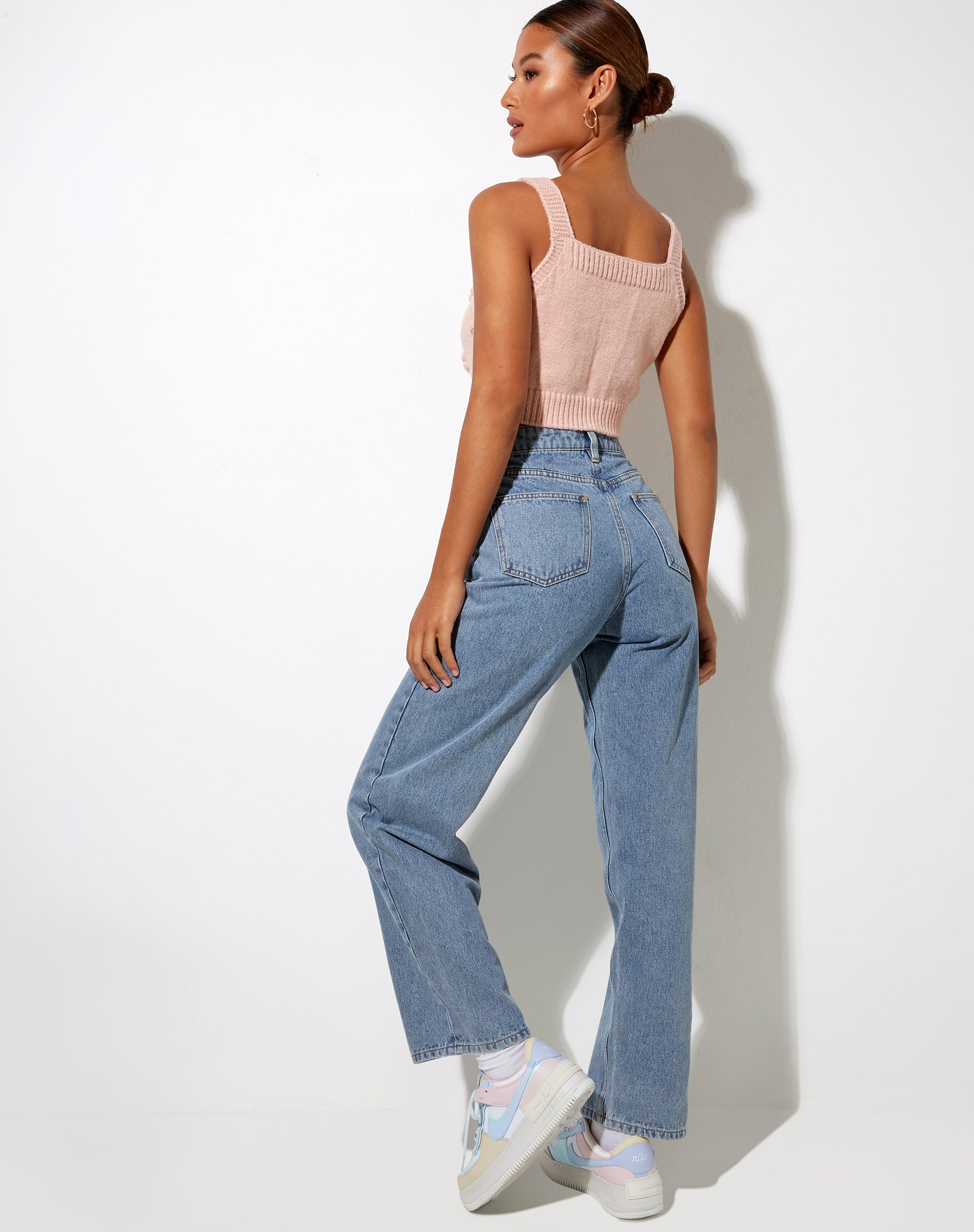 Immagine di Birra Crop Top in rosa tenue