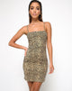 Immagine di Boco Bodycon Dress in Rar Leopard