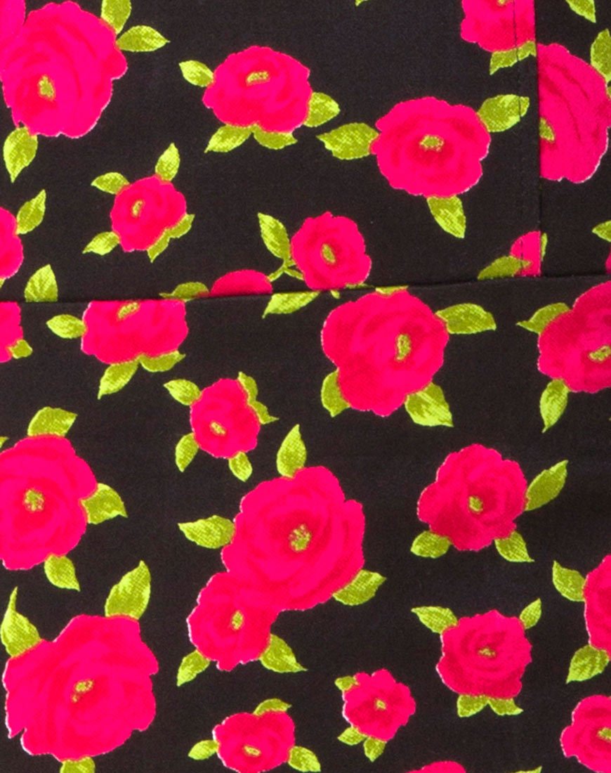 Immagine di Boco Bodycon Dress in Red Bloom