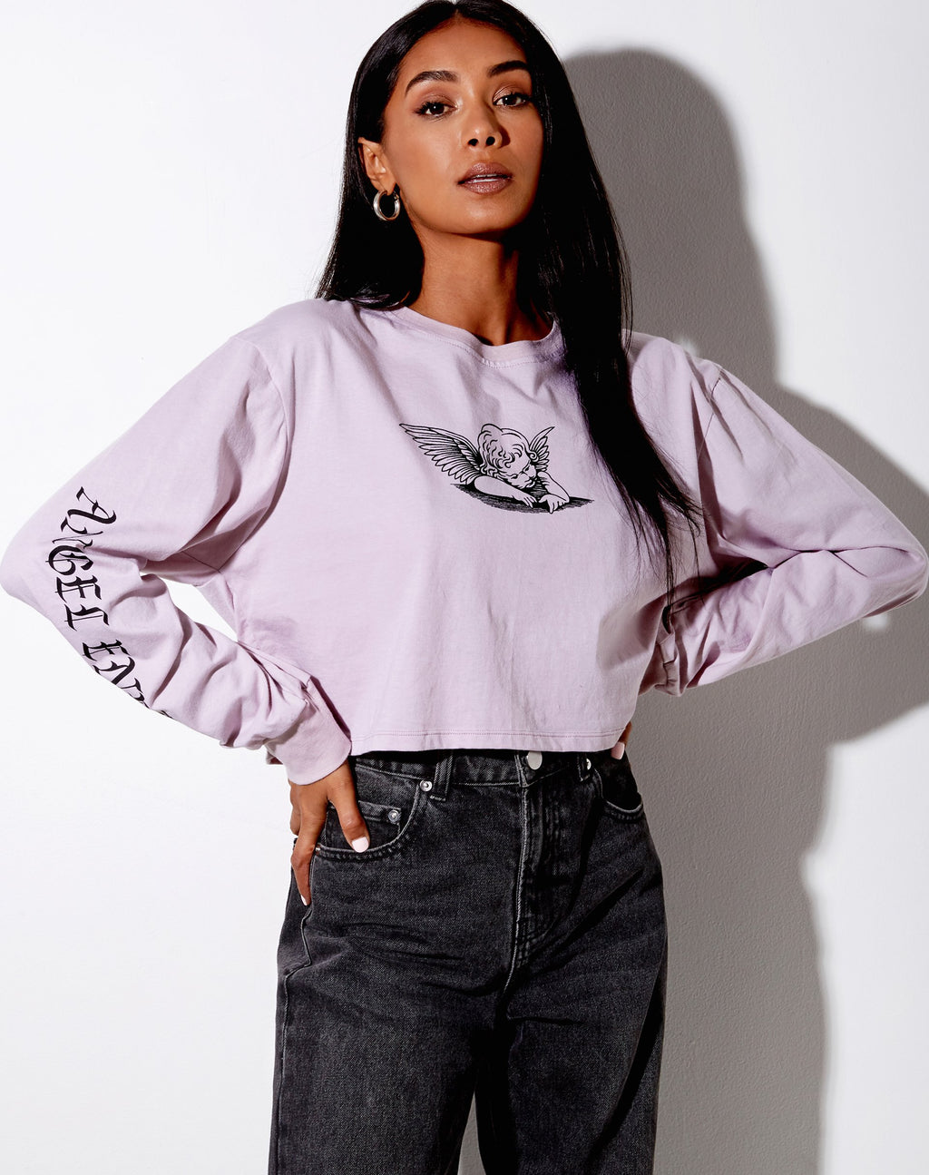 Tee Boli in viola Angelo 'Angel Energy'