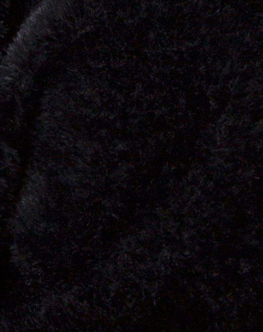 Immagine di Bomb Hoody in Fur Zip Nero