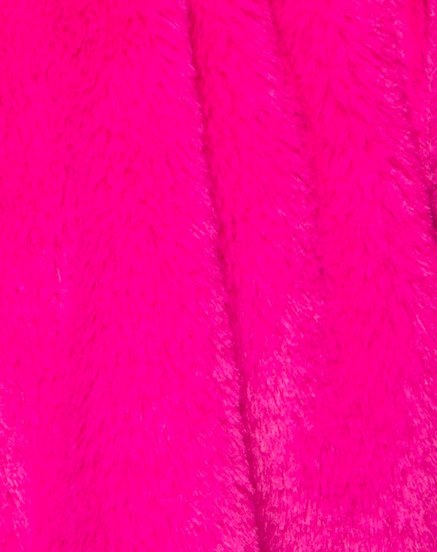 Immagine di Bomb Hoody in pelliccia Zip Magenta