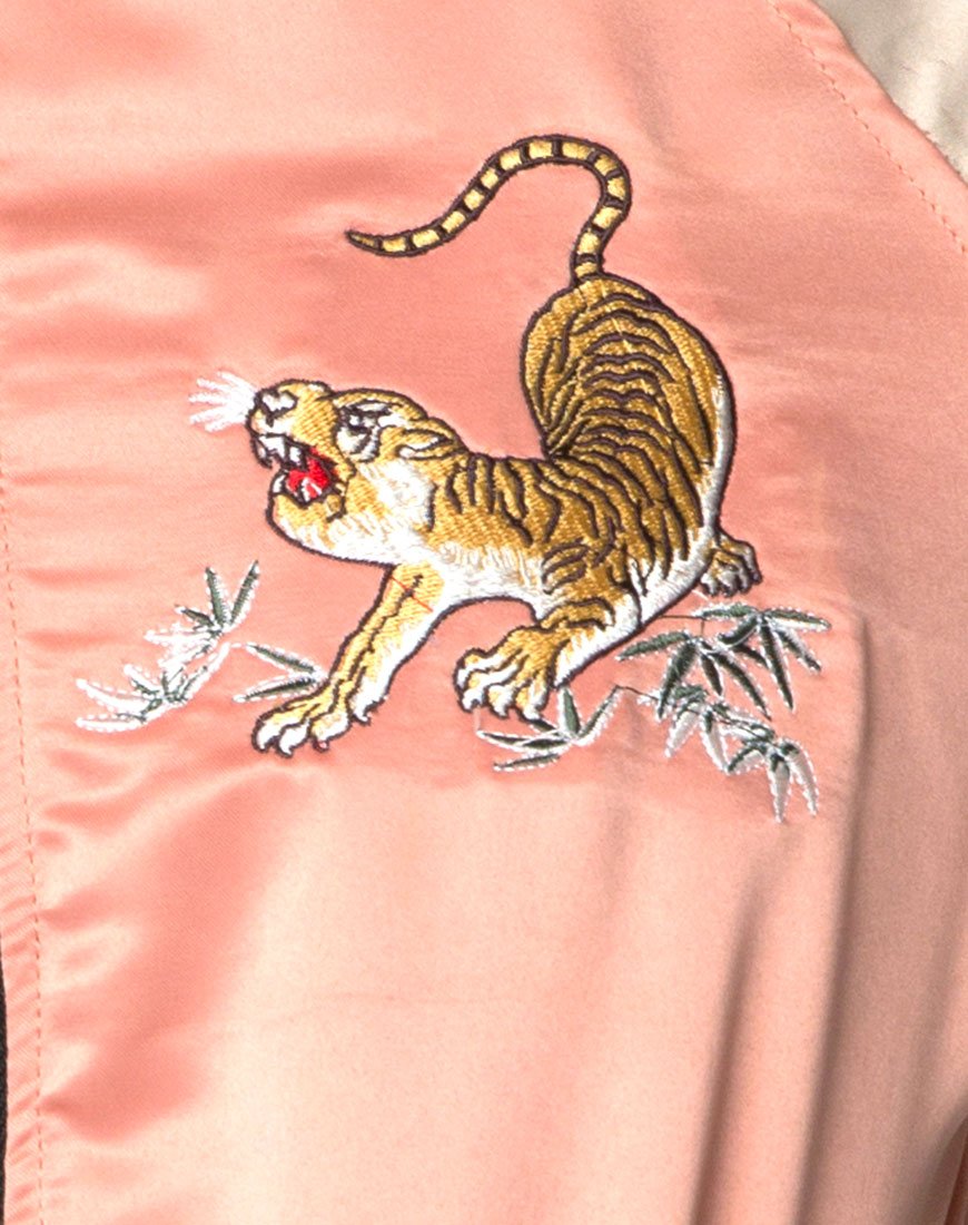 Immagine di Yaw Bomber Ricamo Tigre Giallo