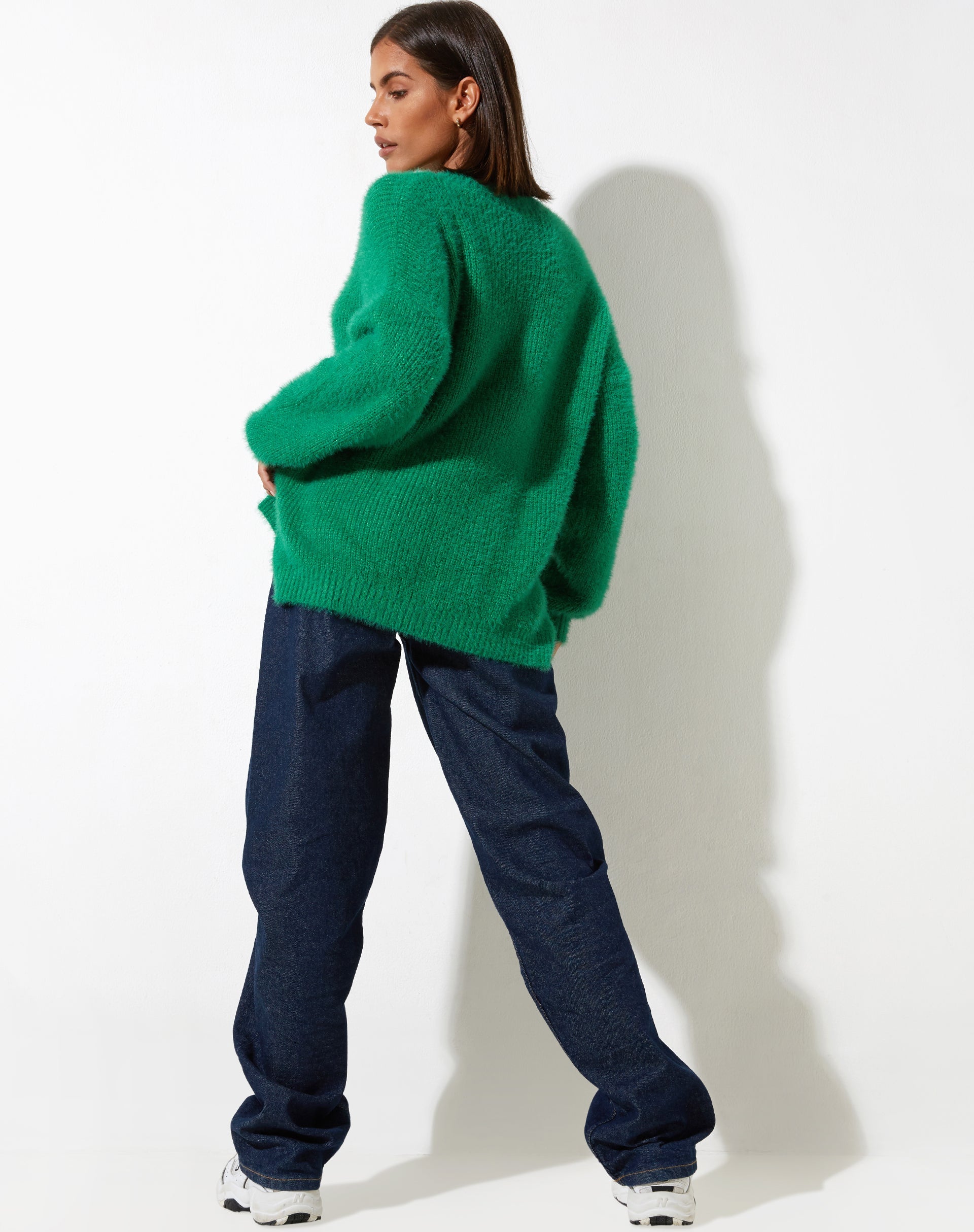 immagine di Bondy Jumper in maglia verde Kelly