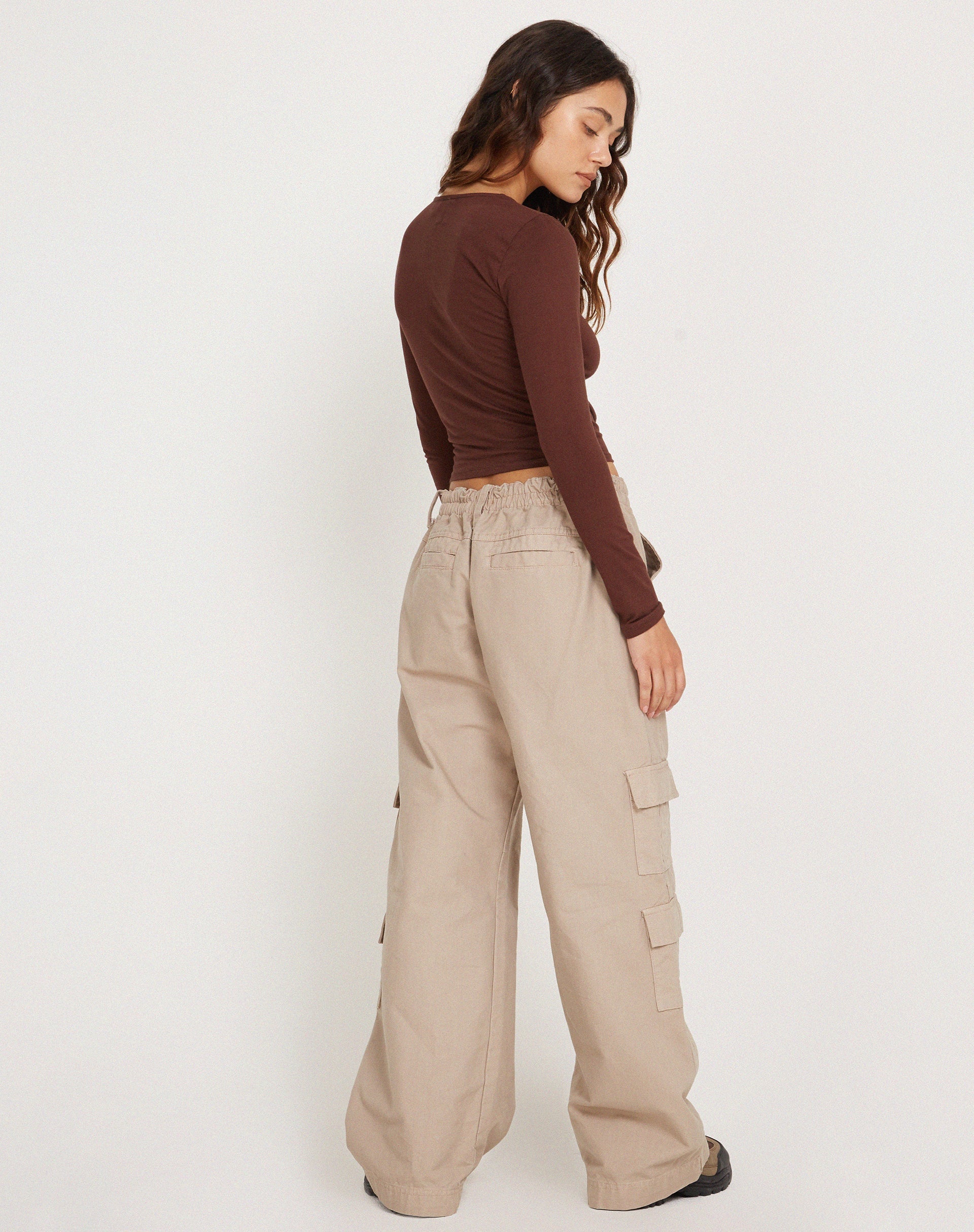 immagine di Bonja Top a maniche lunghe in Seal Brown