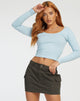 immagine di Bonlo Top in blu polvere