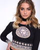 Immagine di Bonnie Crop Top in Eclipse Placement