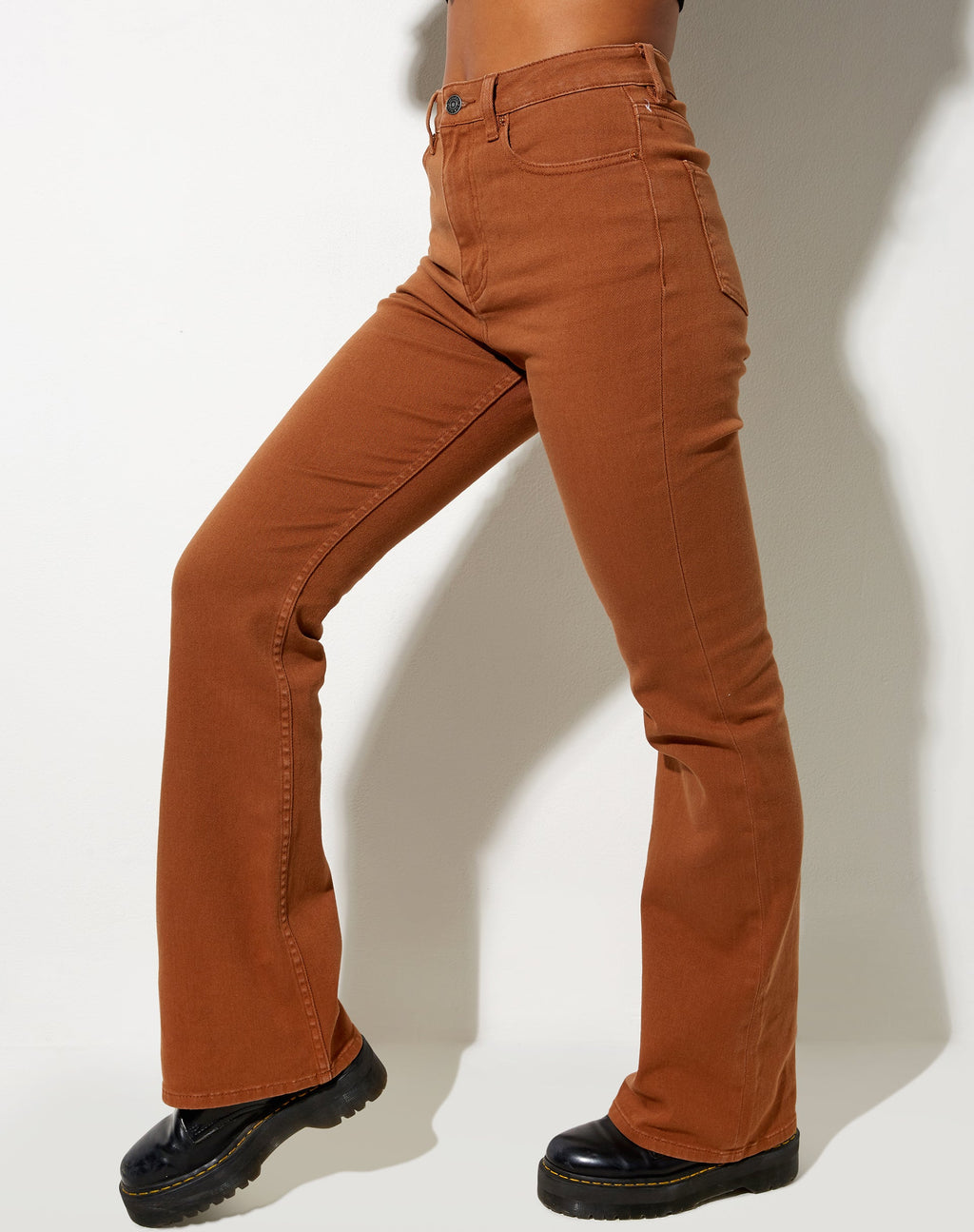 Jeans Bootleg in Ginger
