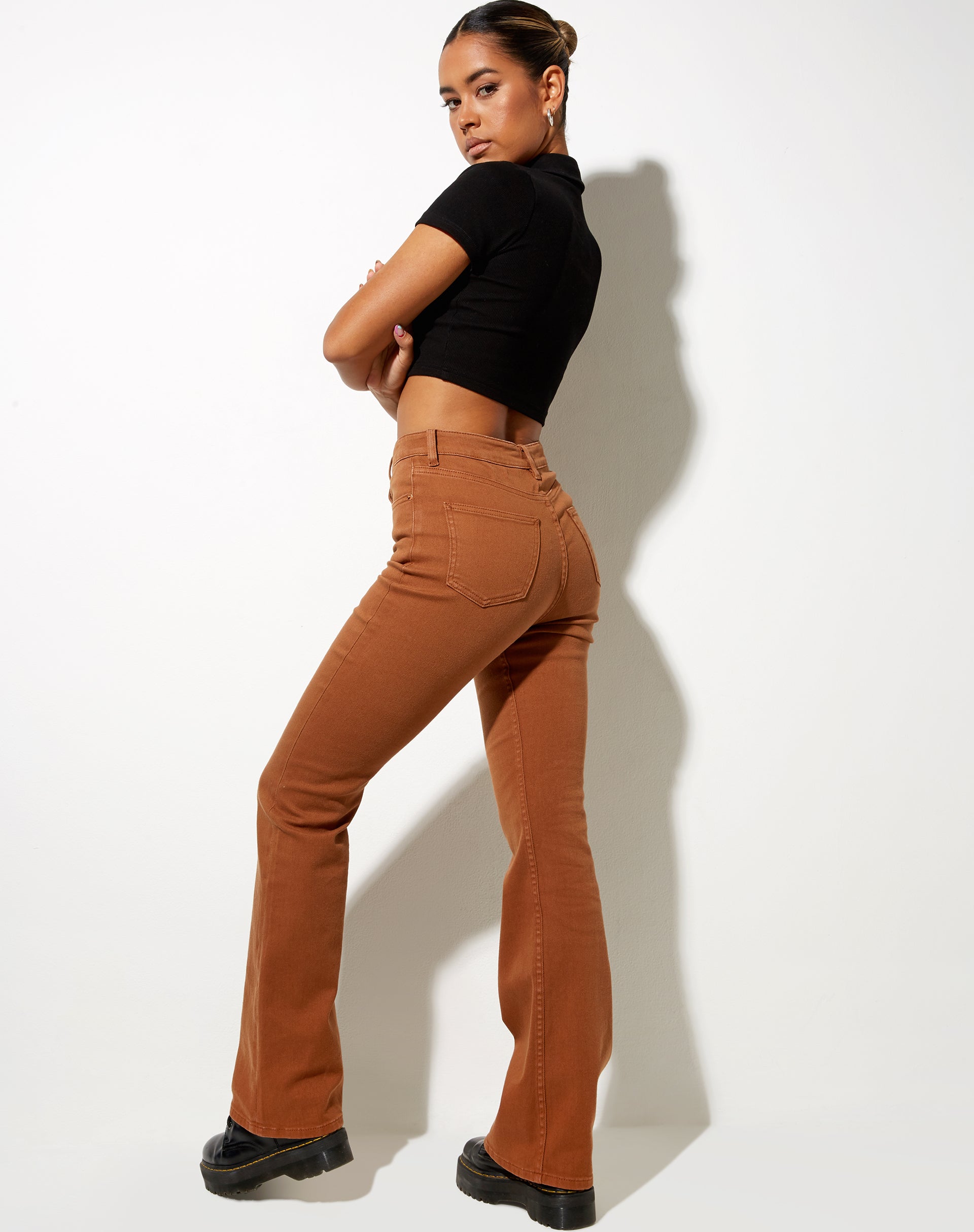 Immagine di Bootleg Jeans in Ginger