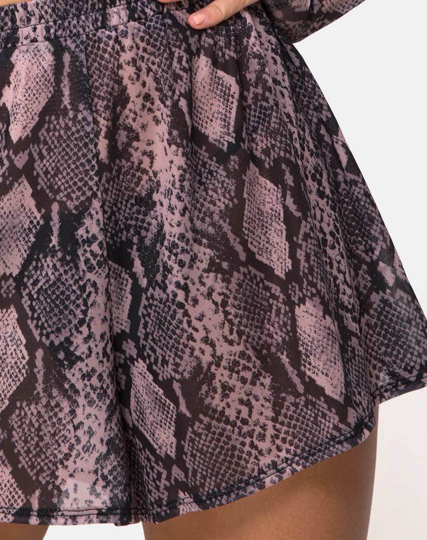 Immagine di Boris Short in Taupe Snake