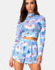 Immagine di Boris Short in Mesh Blue Butterfly