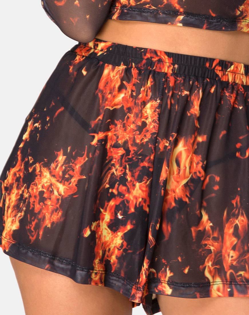 Immagine di Boris Short in maglia di fuoco