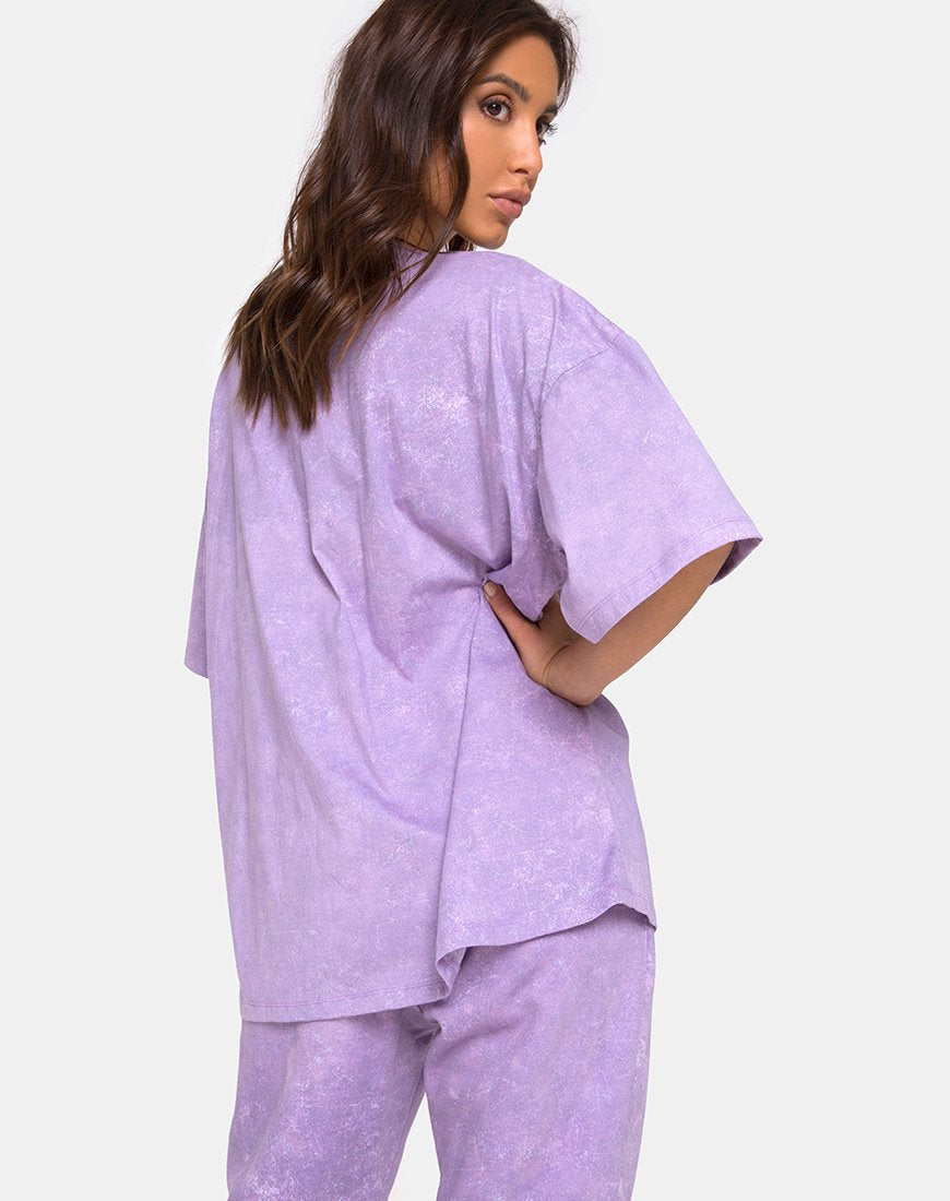 Tee Botec con lavaggio acido viola