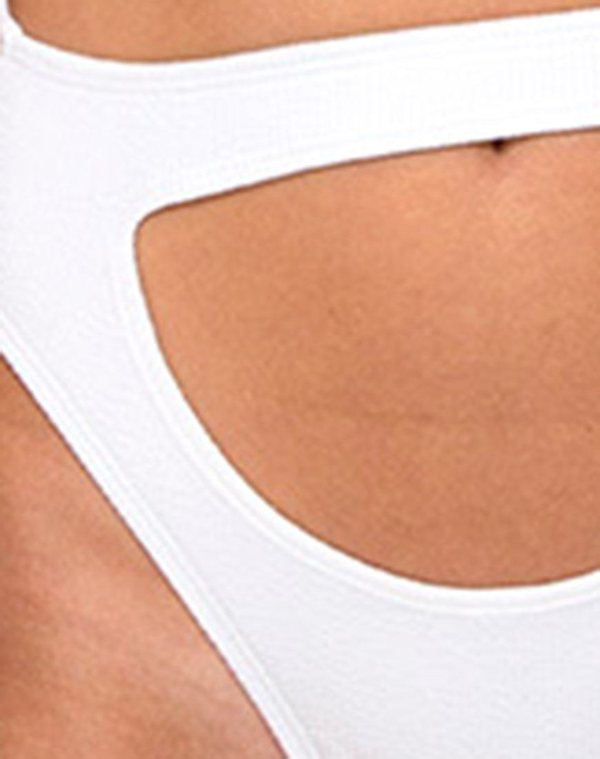 Immagine di Bound Bikini Top in bianco