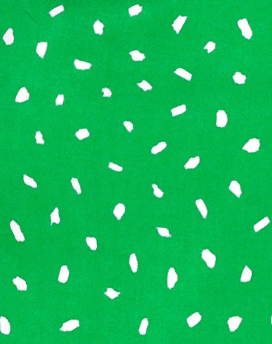 Immagine di Boyasly Slip Dress in mini Diana Dot Verde