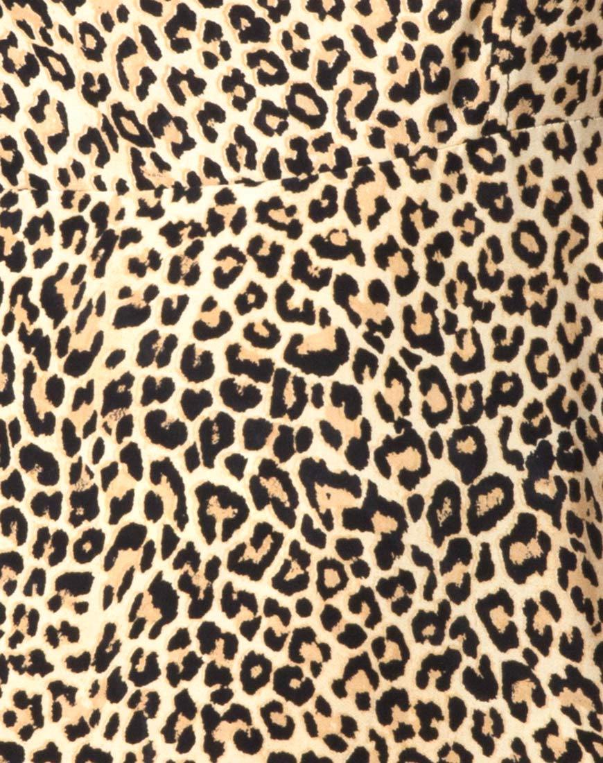 Immagine di Boyasly Slip Dress in Rar Leopard Brown