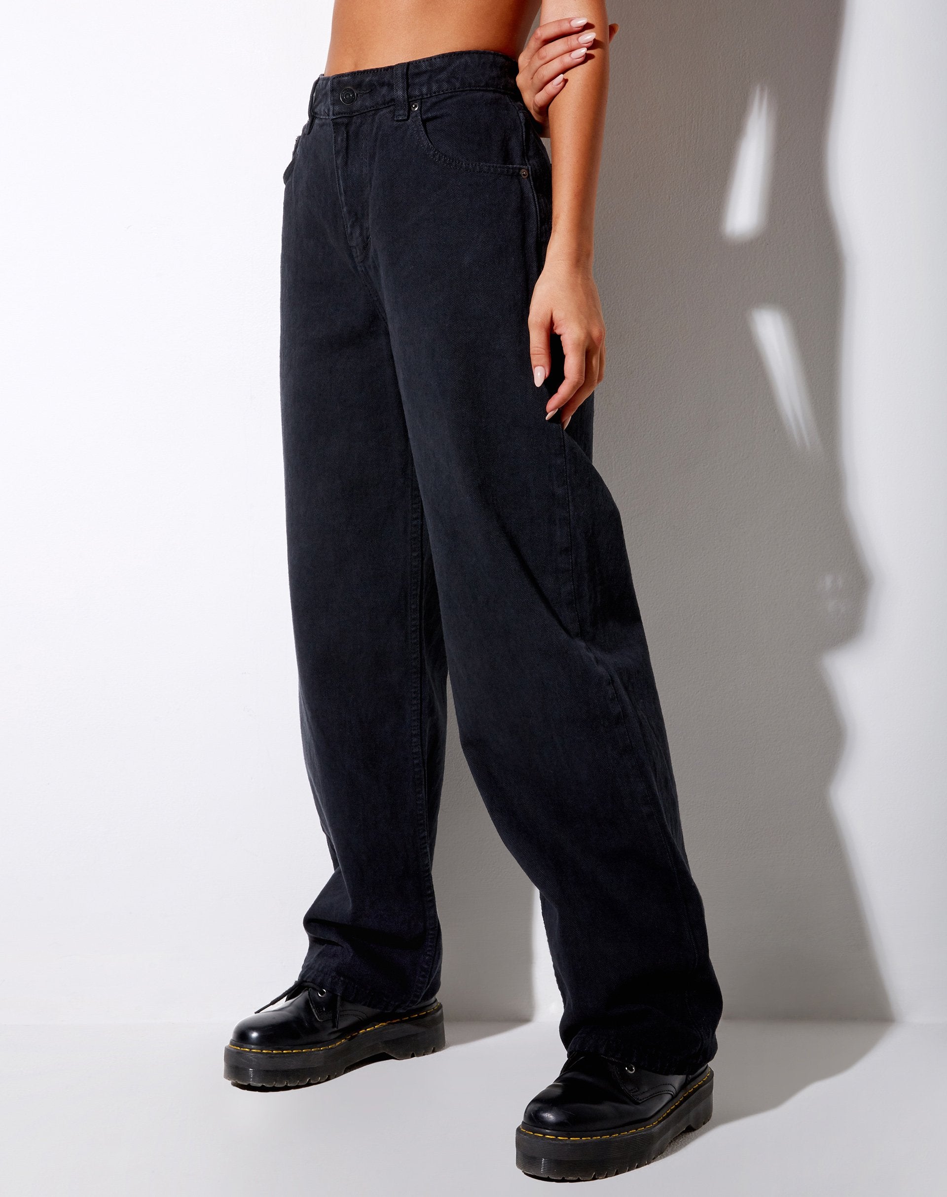 Immagine di Boyfriend Jean in Black Wash