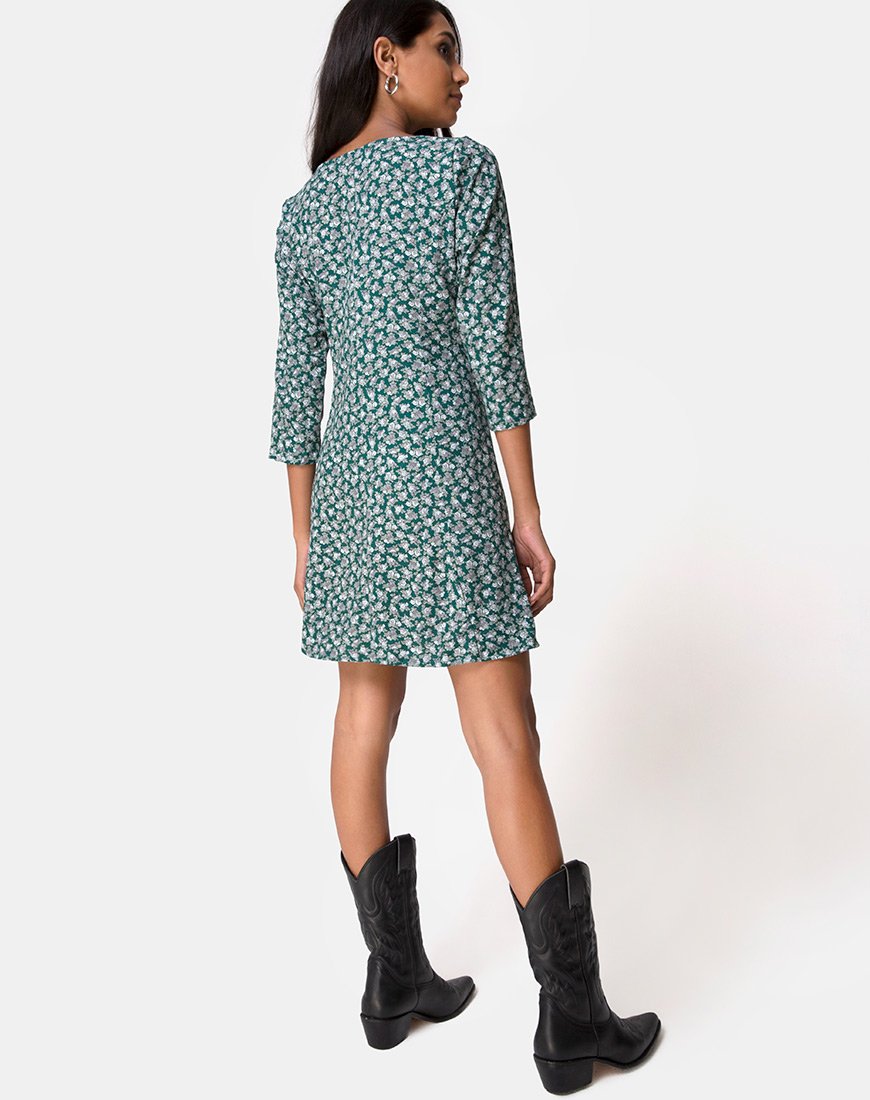 Immagine di Camdy Dress in Floral Bloom Verde