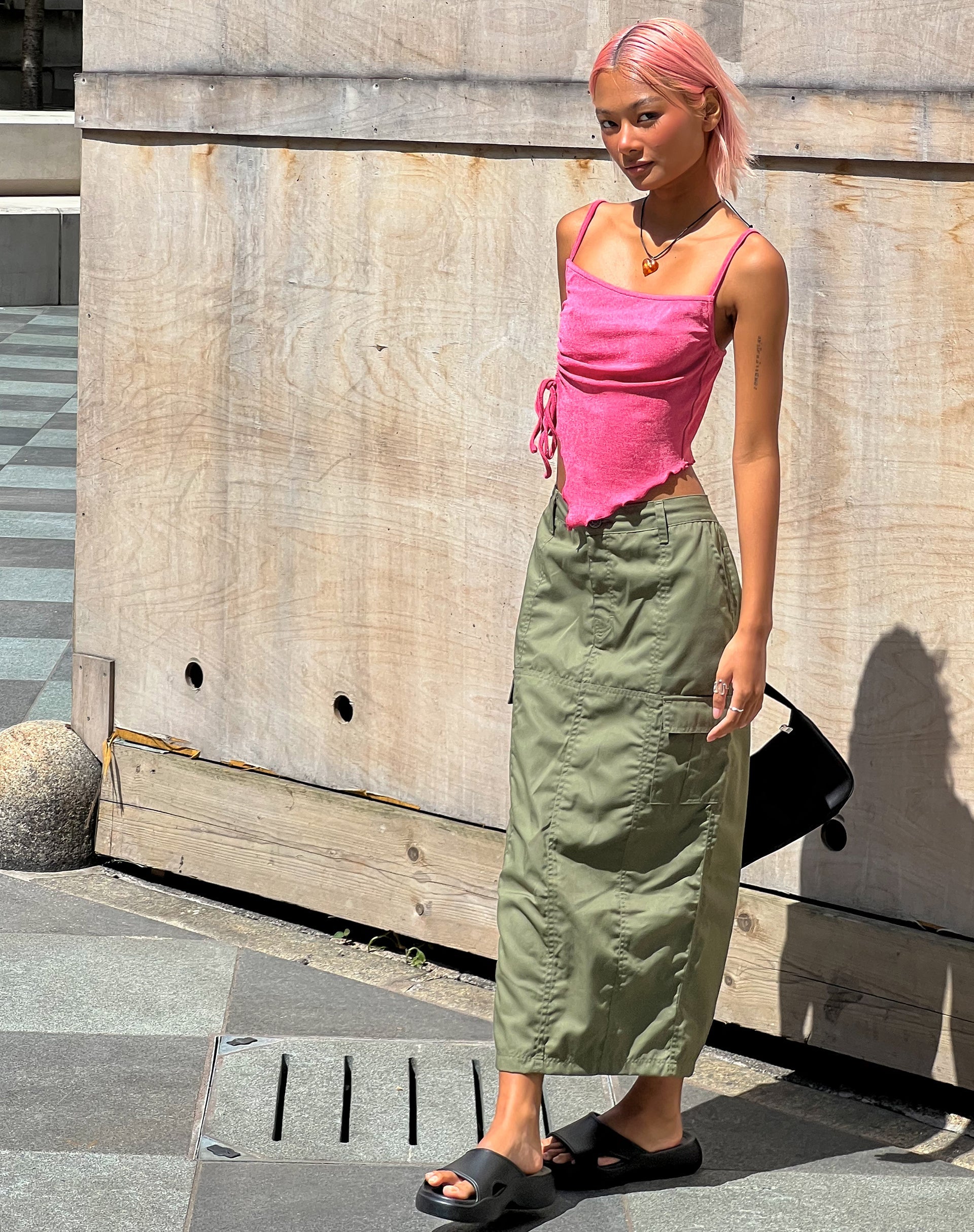 immagine di Camity Crop Top in Magenta