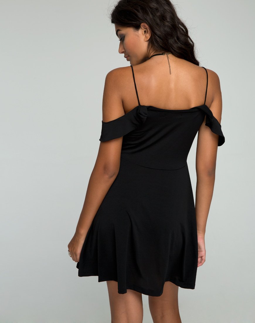 Abito skater Cannes in nero