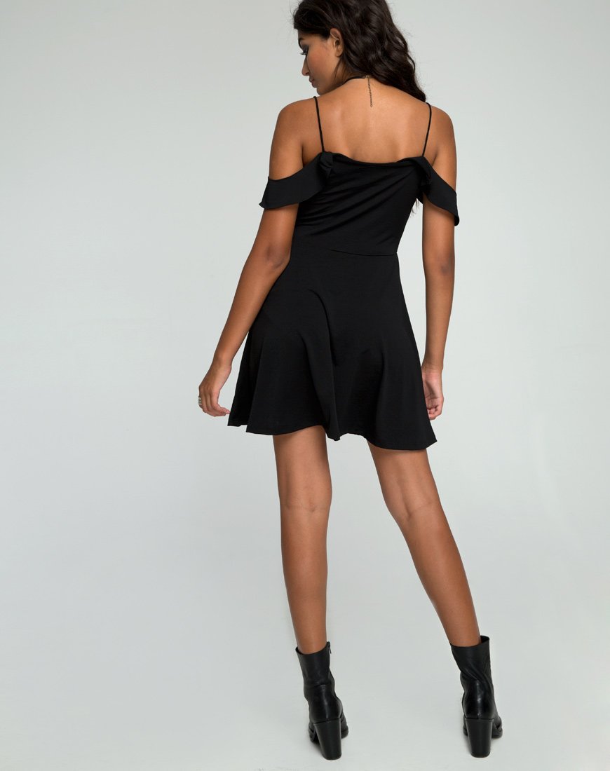 Immagine di Cannes Skater Dress in nero