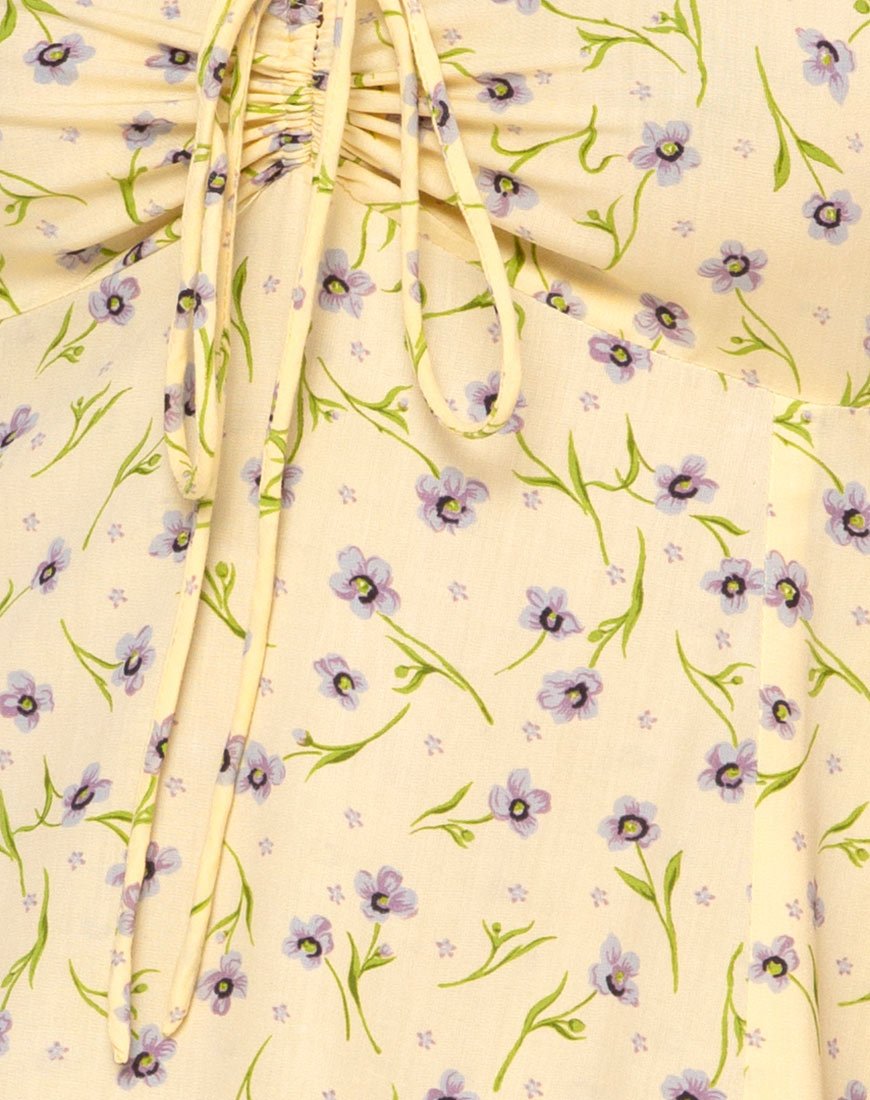Immagine del vestito Carie in fiore selvaggio Lemon Drop