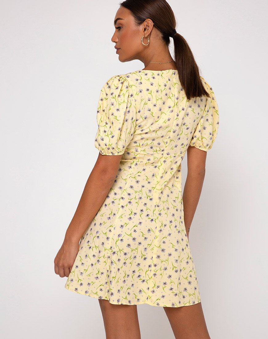 Immagine del vestito Carie in fiore selvaggio Lemon Drop