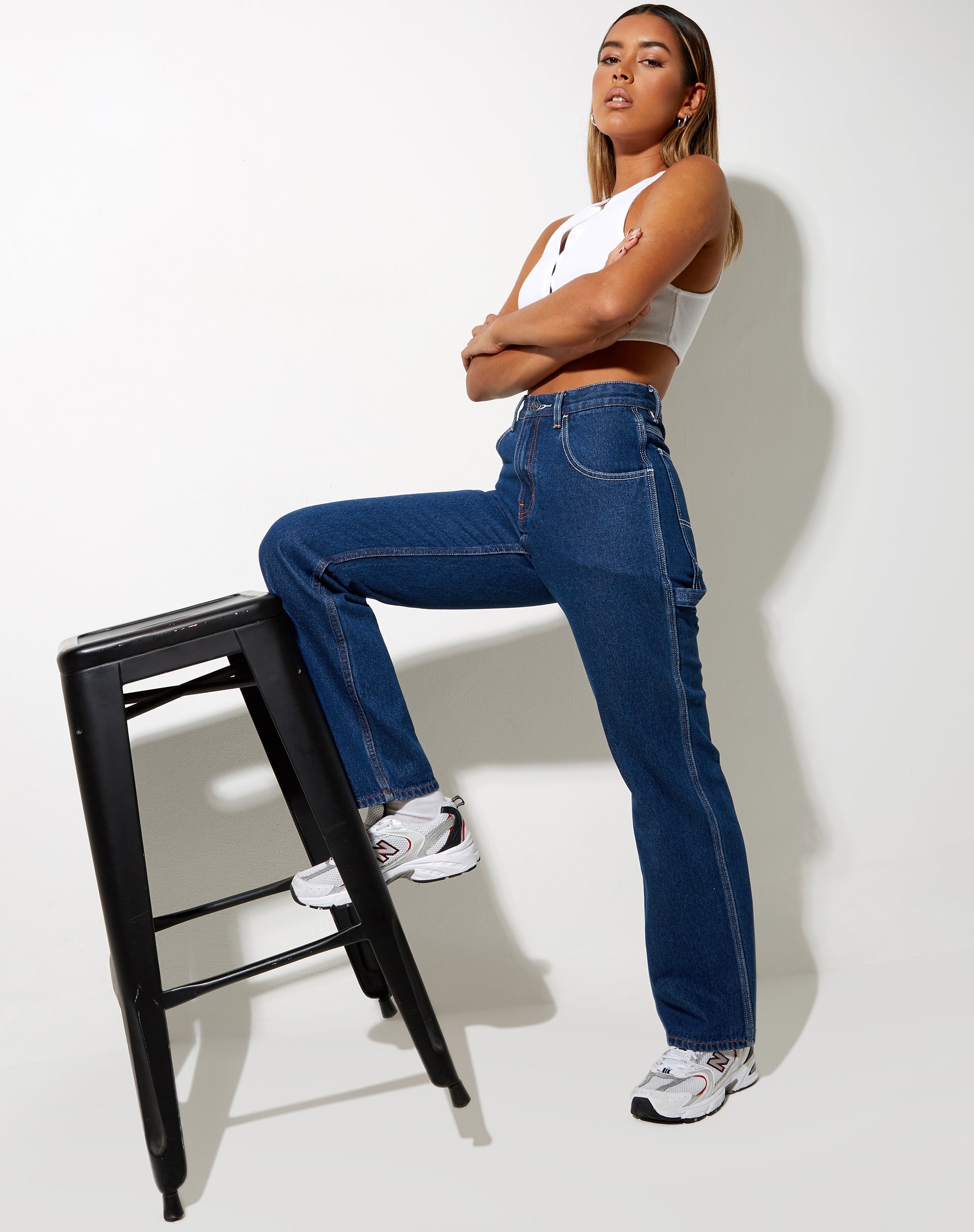 Immagine dei jeans Carpenter in blu indaco