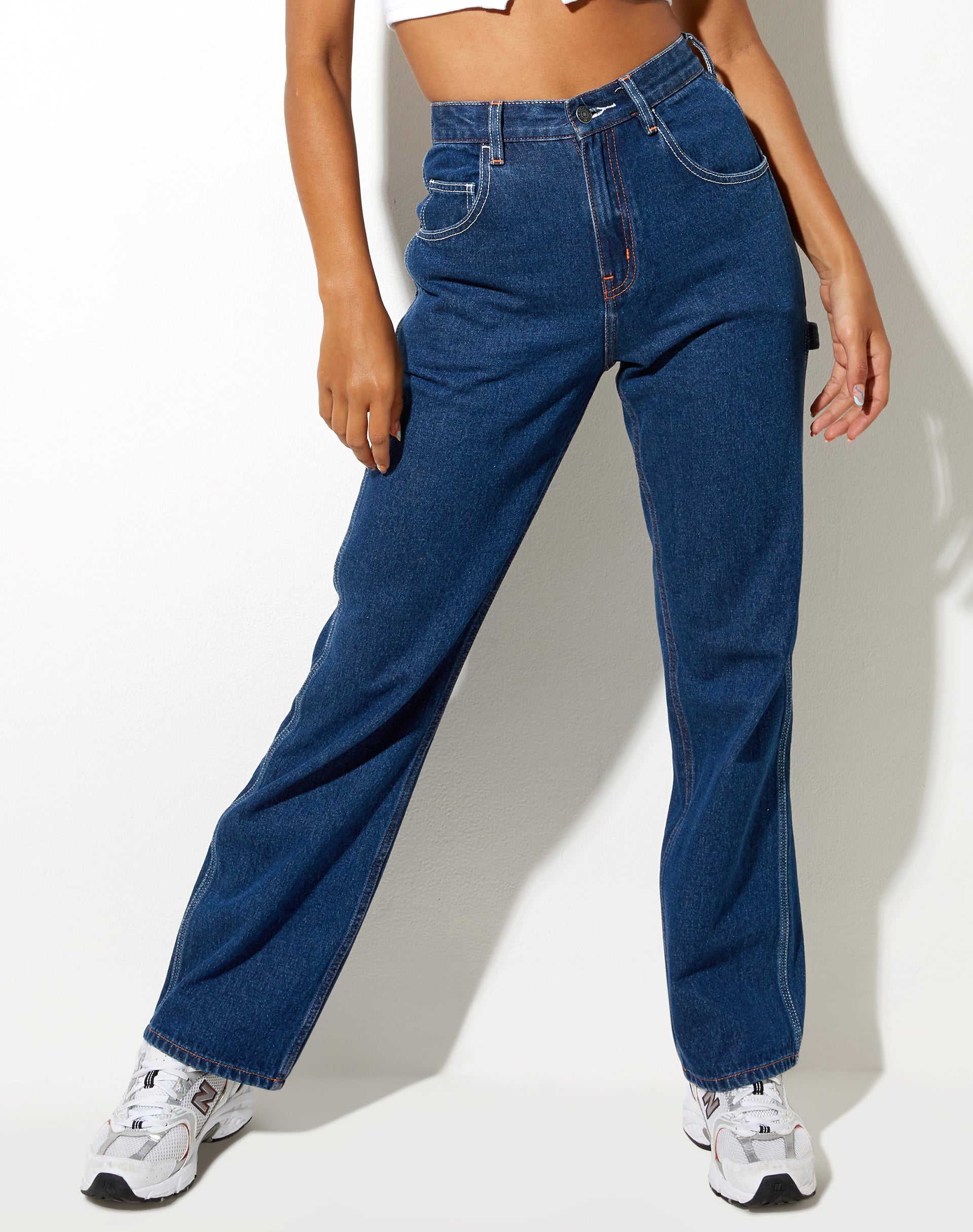 Immagine dei jeans Carpenter in blu indaco