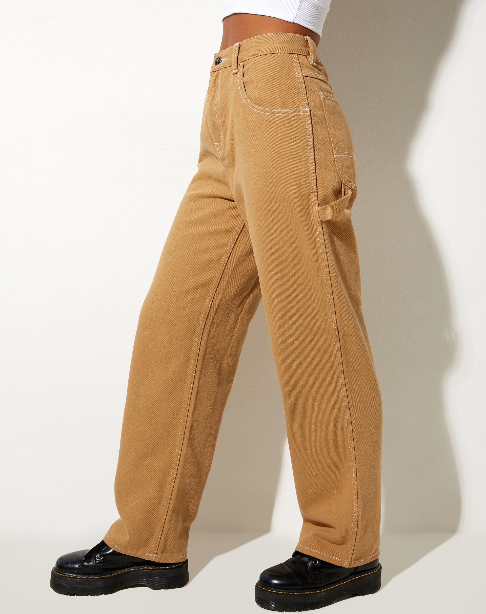 Immagine di Carpenter Parallel Jeans in Camel