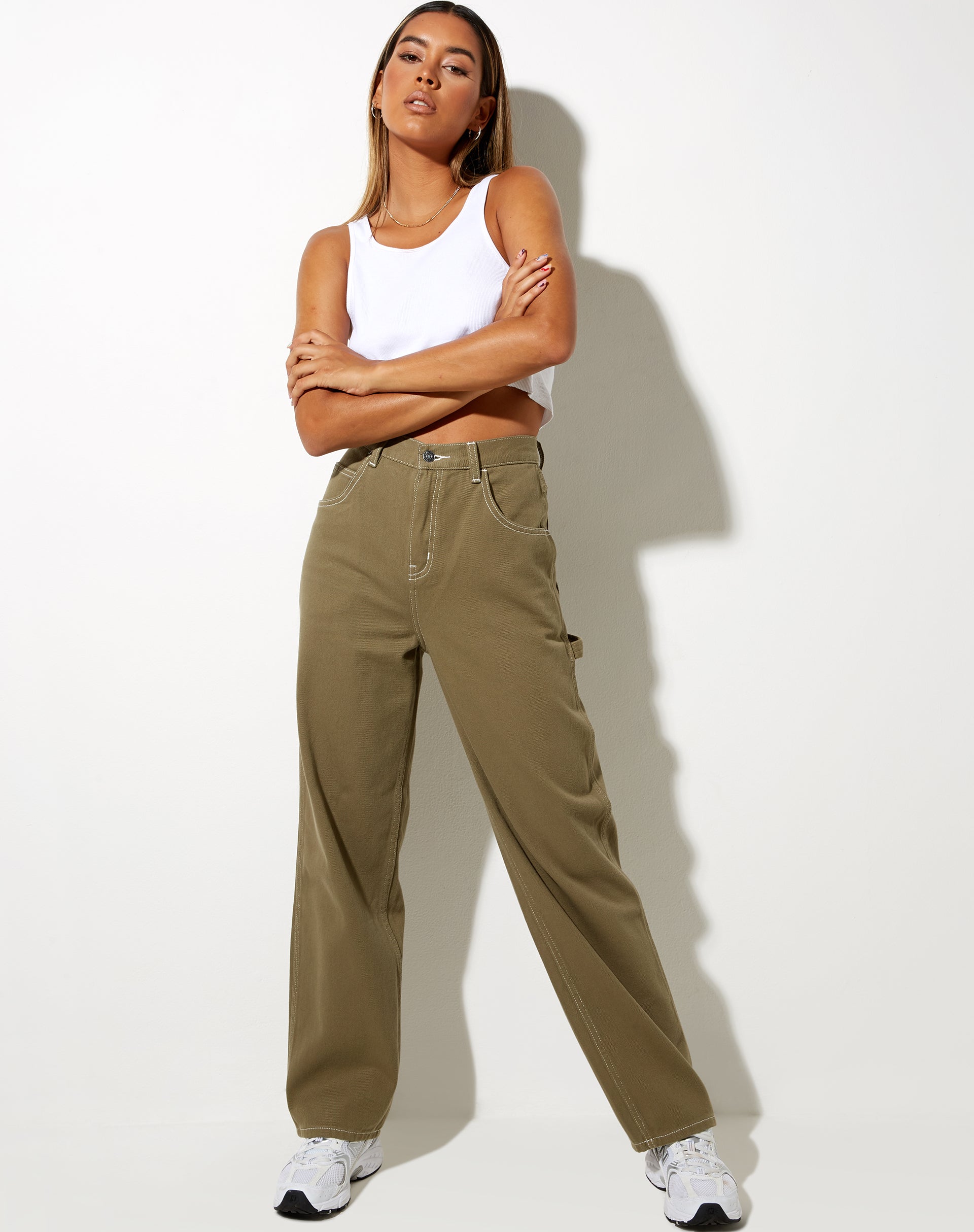 Immagine di Carpenter Parallel Jeans in Khaki