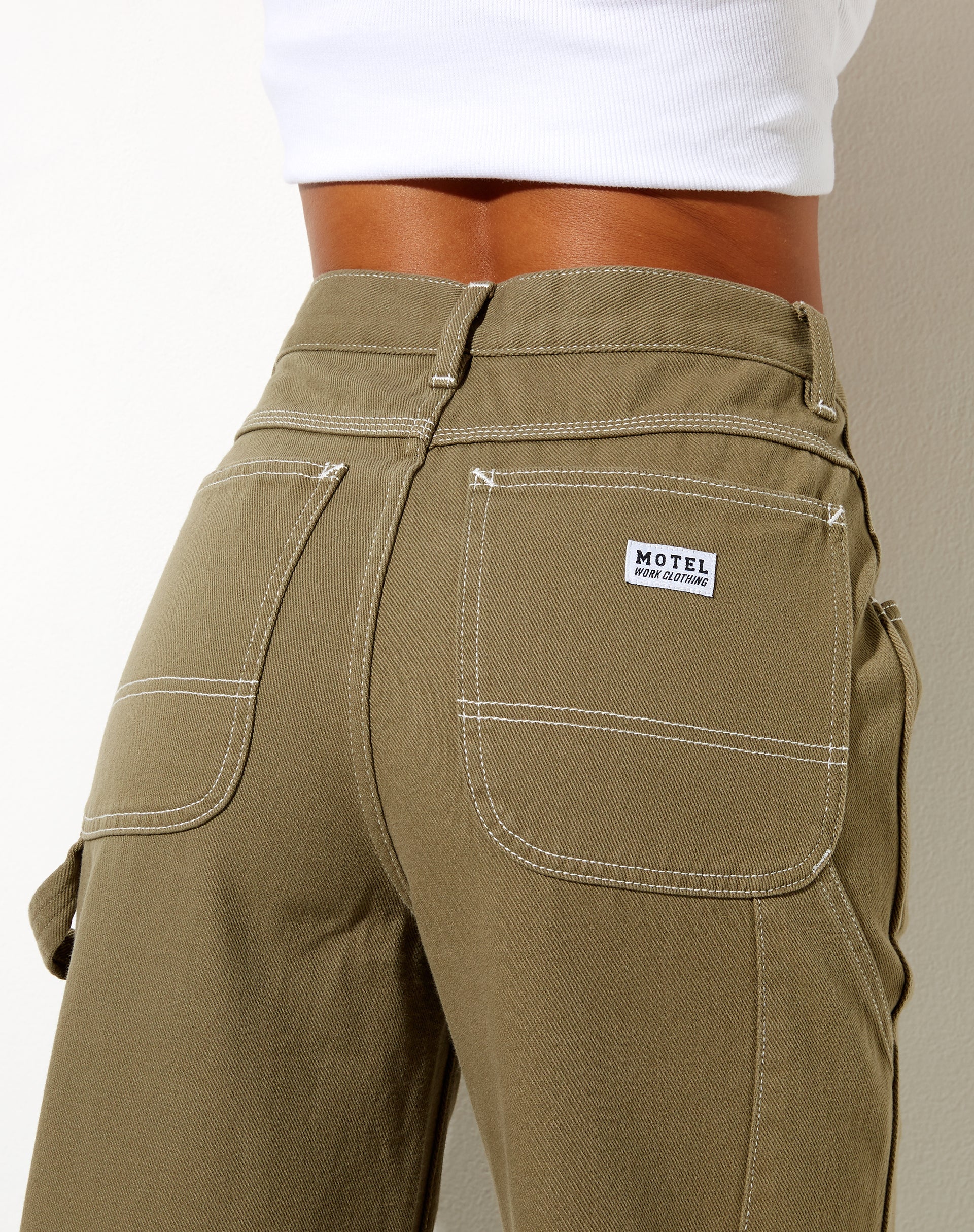 Immagine di Carpenter Parallel Jeans in Khaki