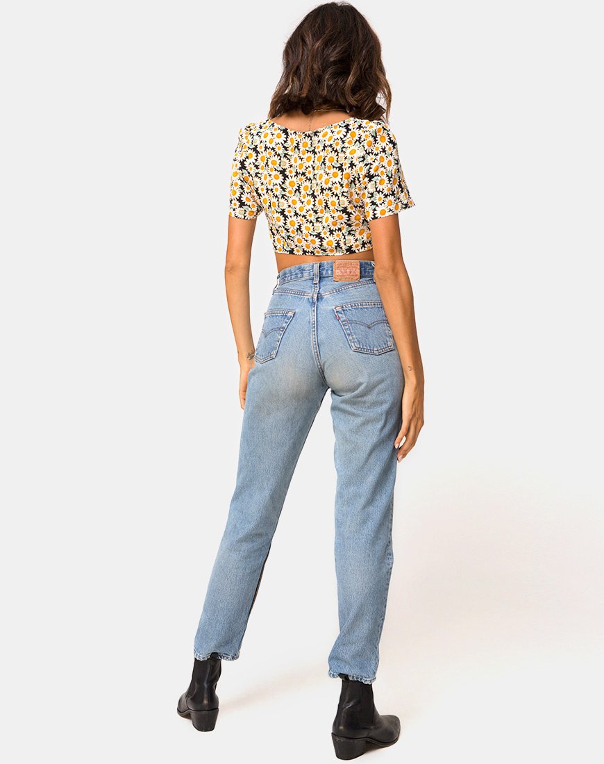 Immagine di Cavazza Crop Top in Delightful Daisy