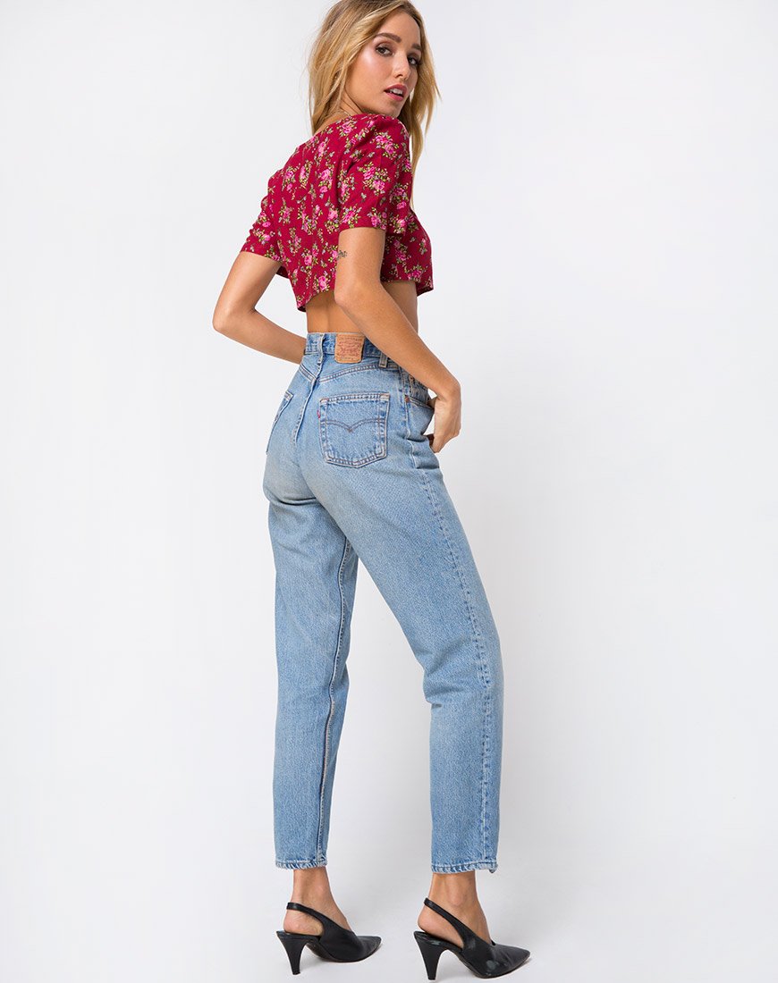 Immagine di Cavazza Crop Top in Soheila Floral