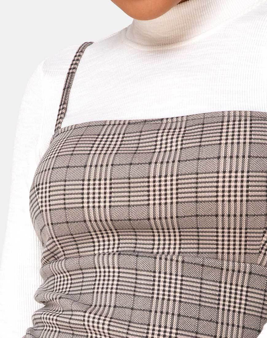 Immagine di Cecile Dress in Check Grey