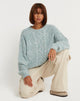 immagine del maglione Chalih in verde anatra