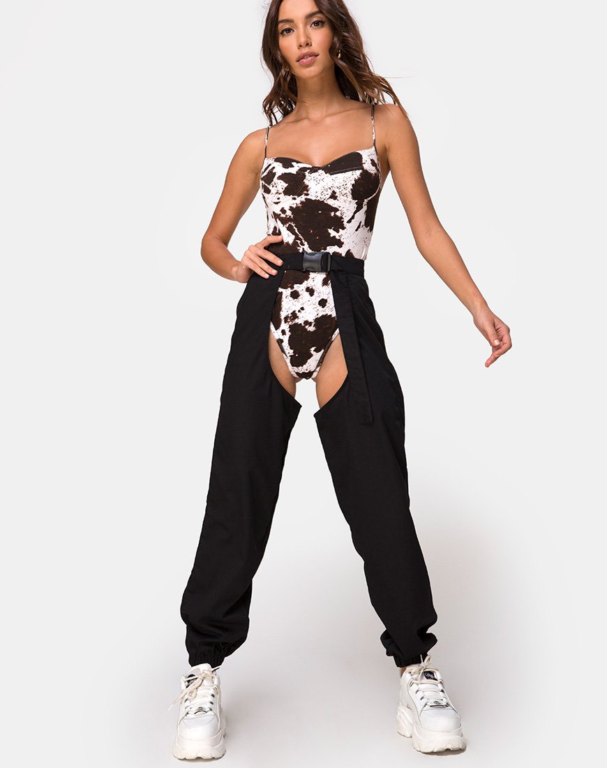 Pantaloni Jupo in nero