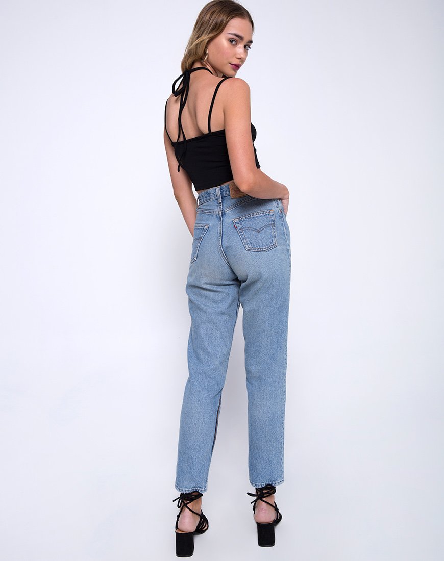 Immagine di Chateau Crop Top in nero
