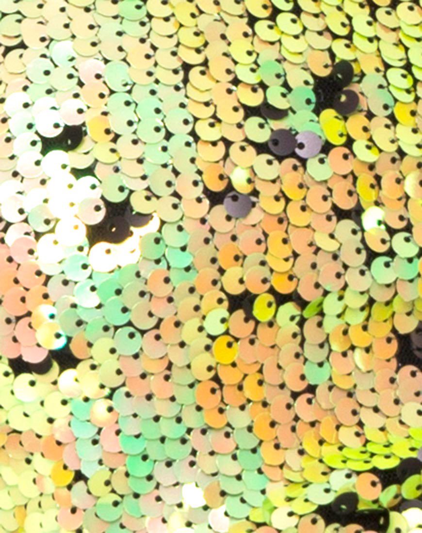Immagine di Cheri Split Skirt in Citrus Black Sequin
