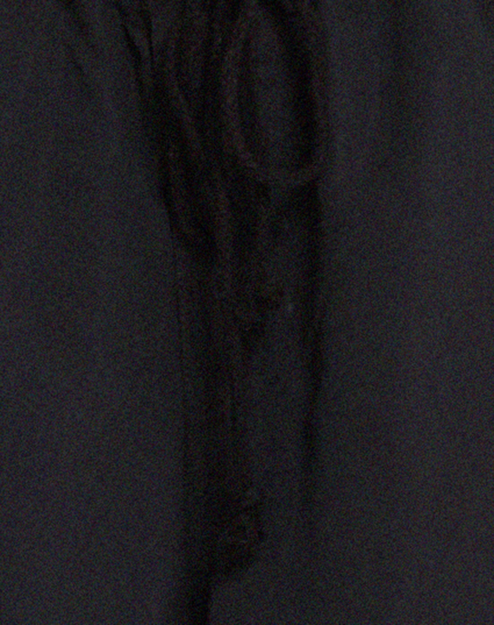 Pantaloni Chute in microfibra nera
