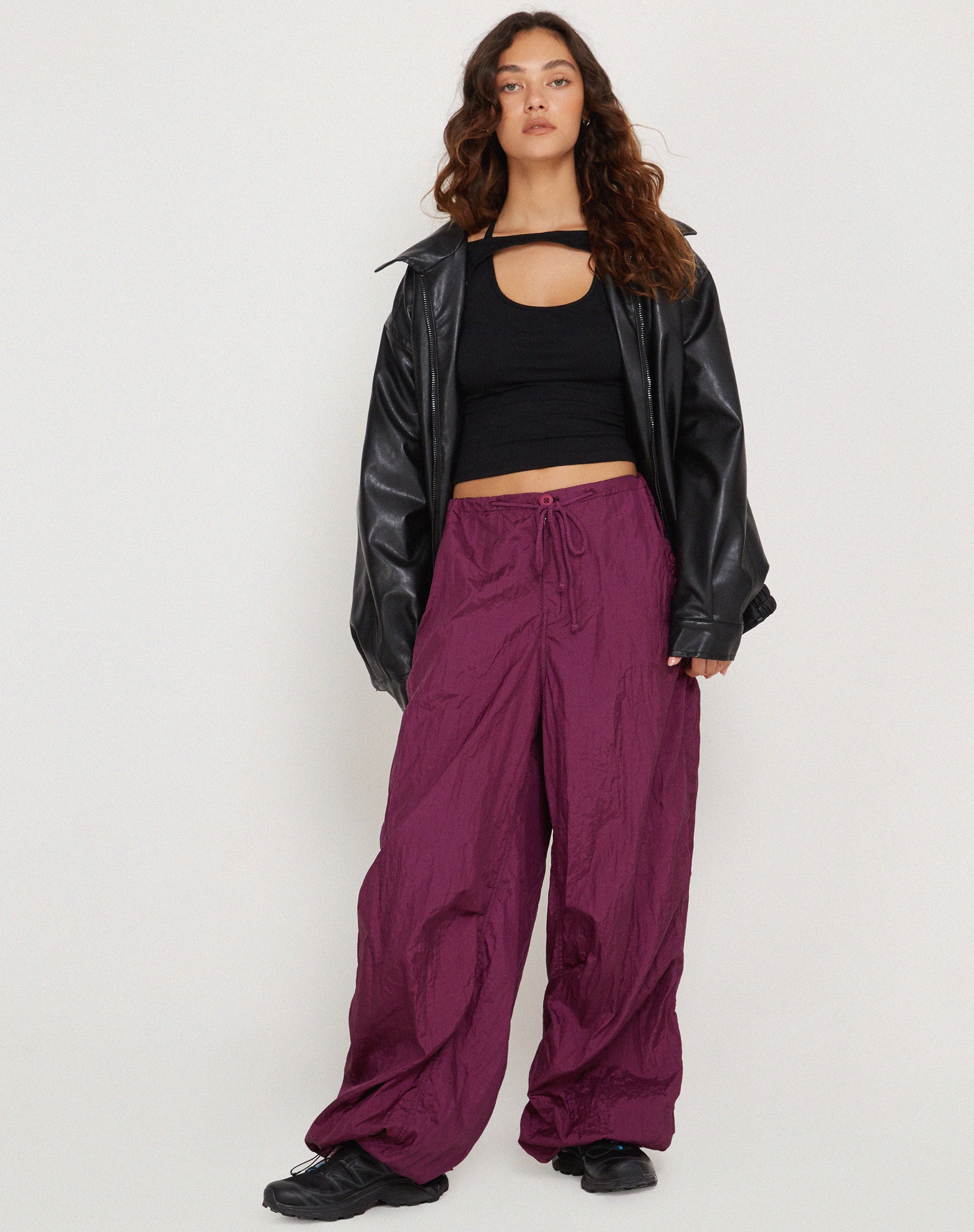 Immagine di Chute Trouser in Deep Purple