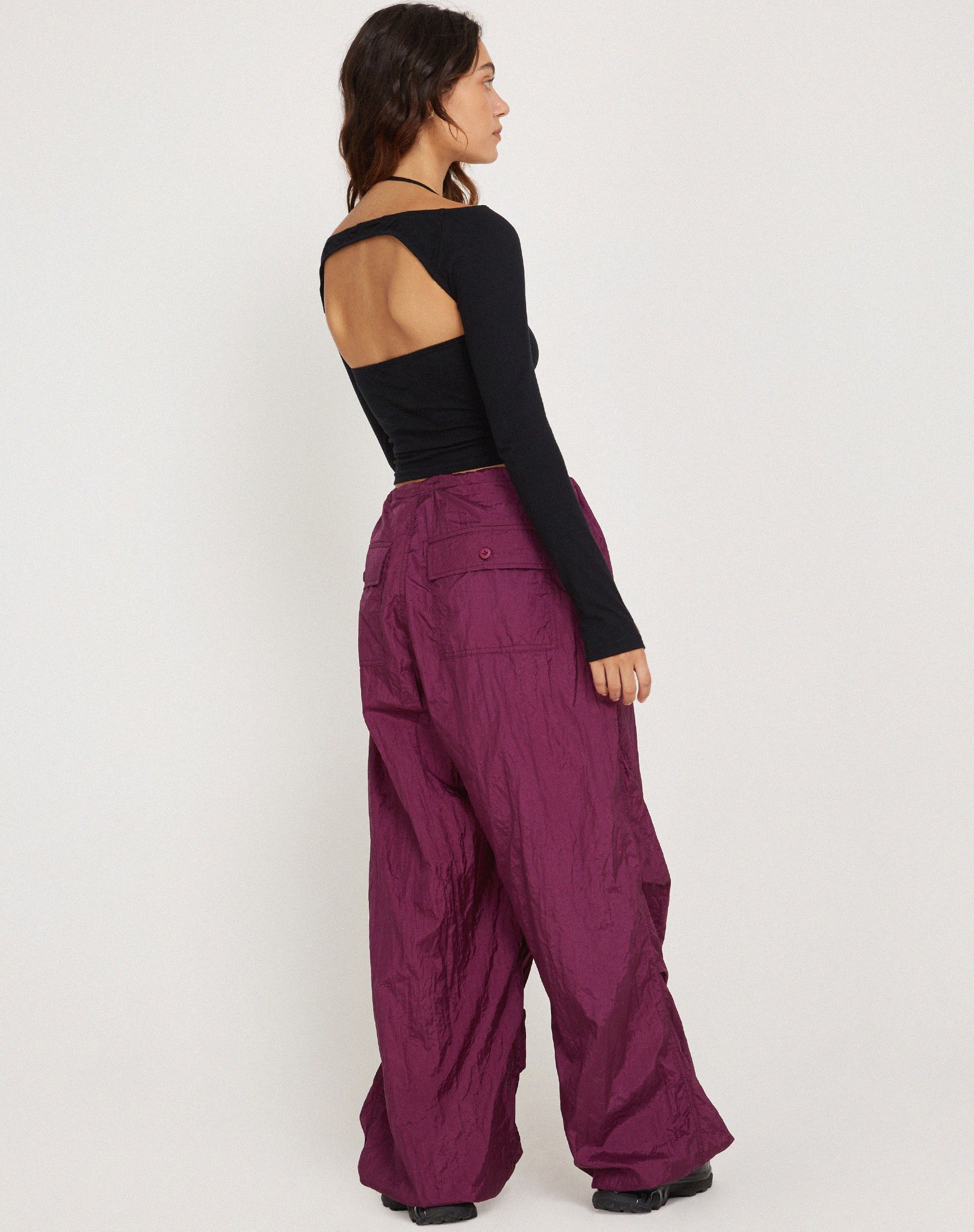 Immagine di Chute Trouser in Deep Purple