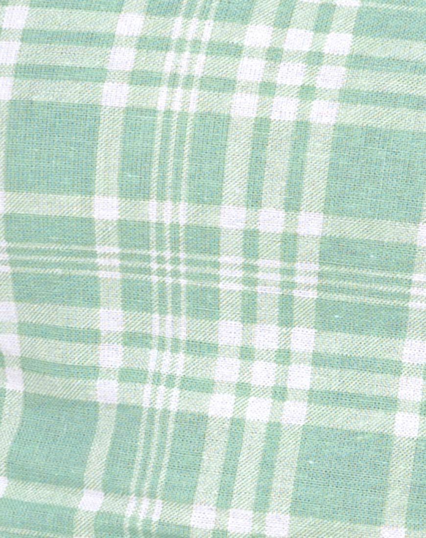 Immagine di Cindy Crop Top in tovaglia Neo Mint